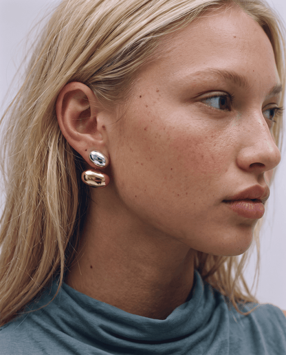 Amber earrings