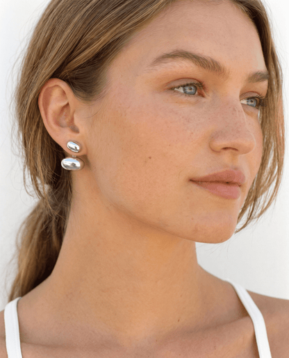 Amber earrings
