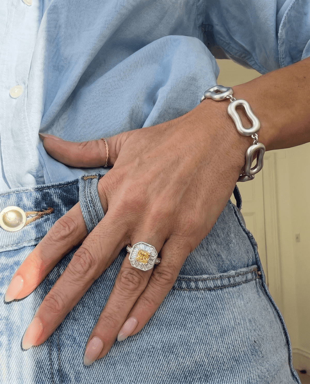 Big chain bracelet
