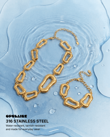 Big chain necklace