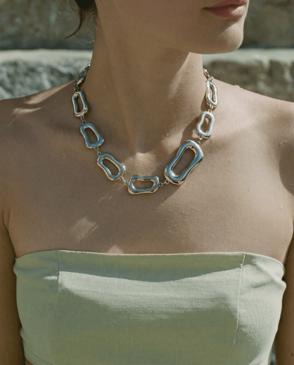Big chain necklace