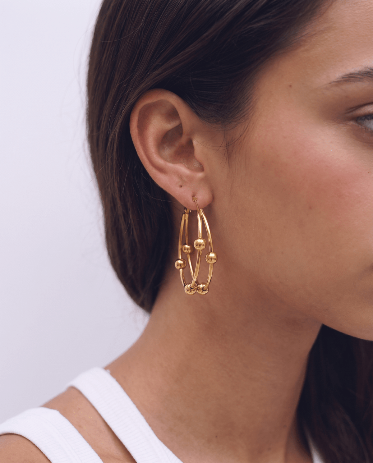 Bree hoop earrings