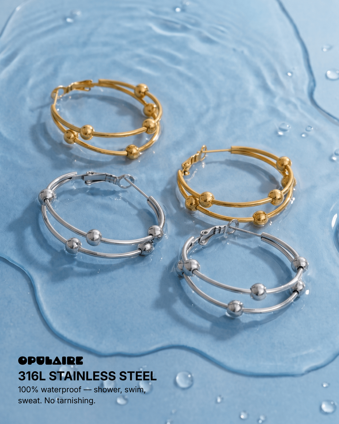 Bree hoop earrings