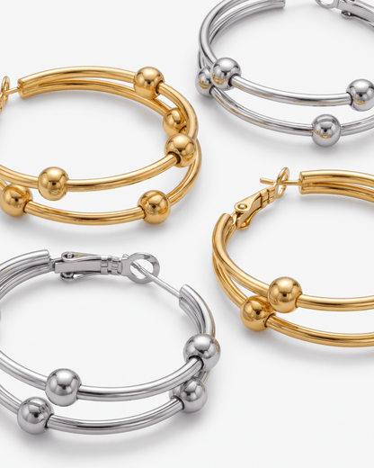Bree hoop earrings