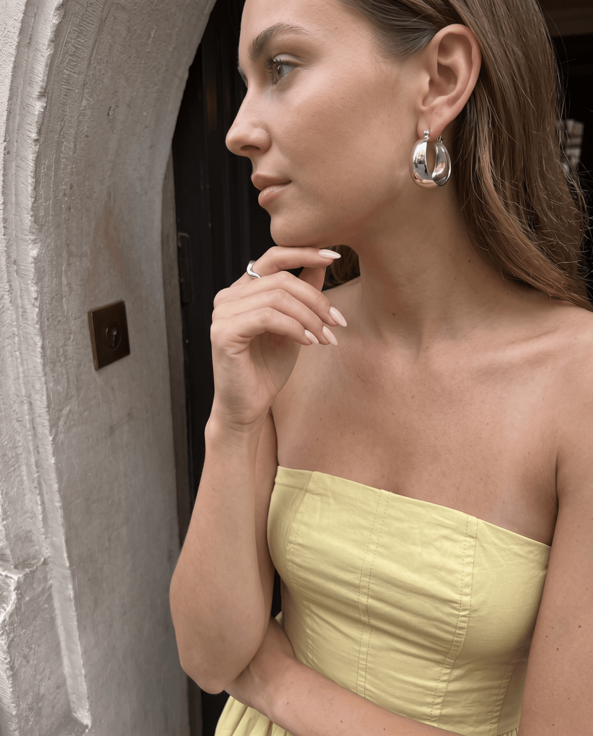 Poza earrings