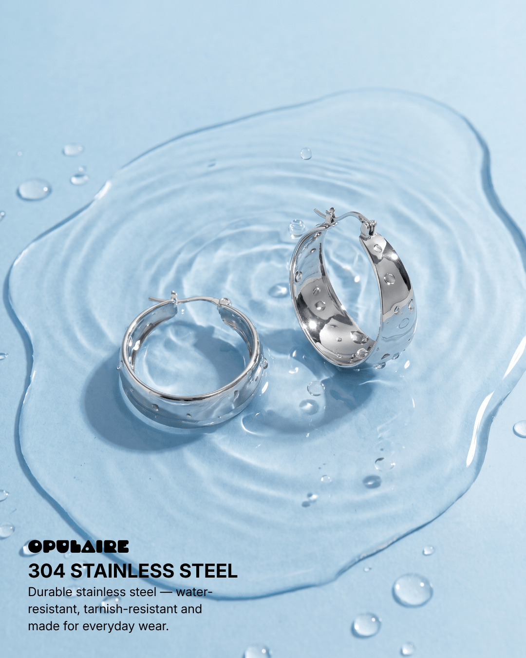 Poza earrings