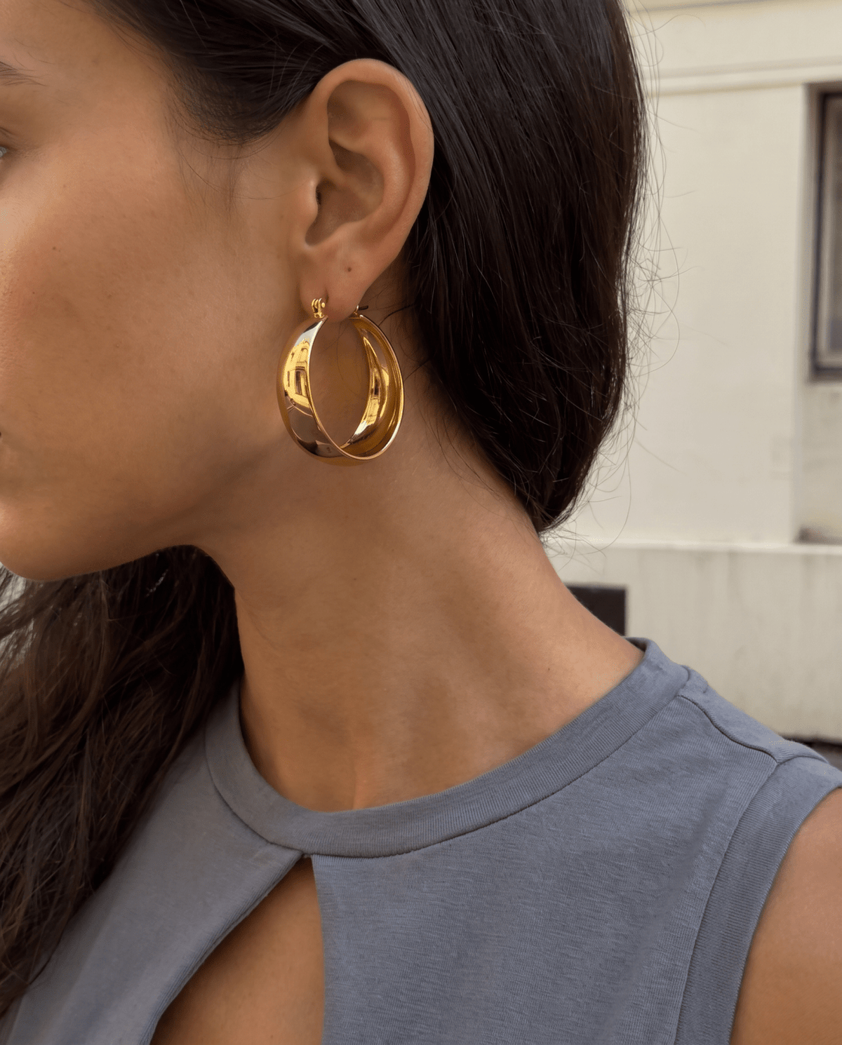 Poza earrings