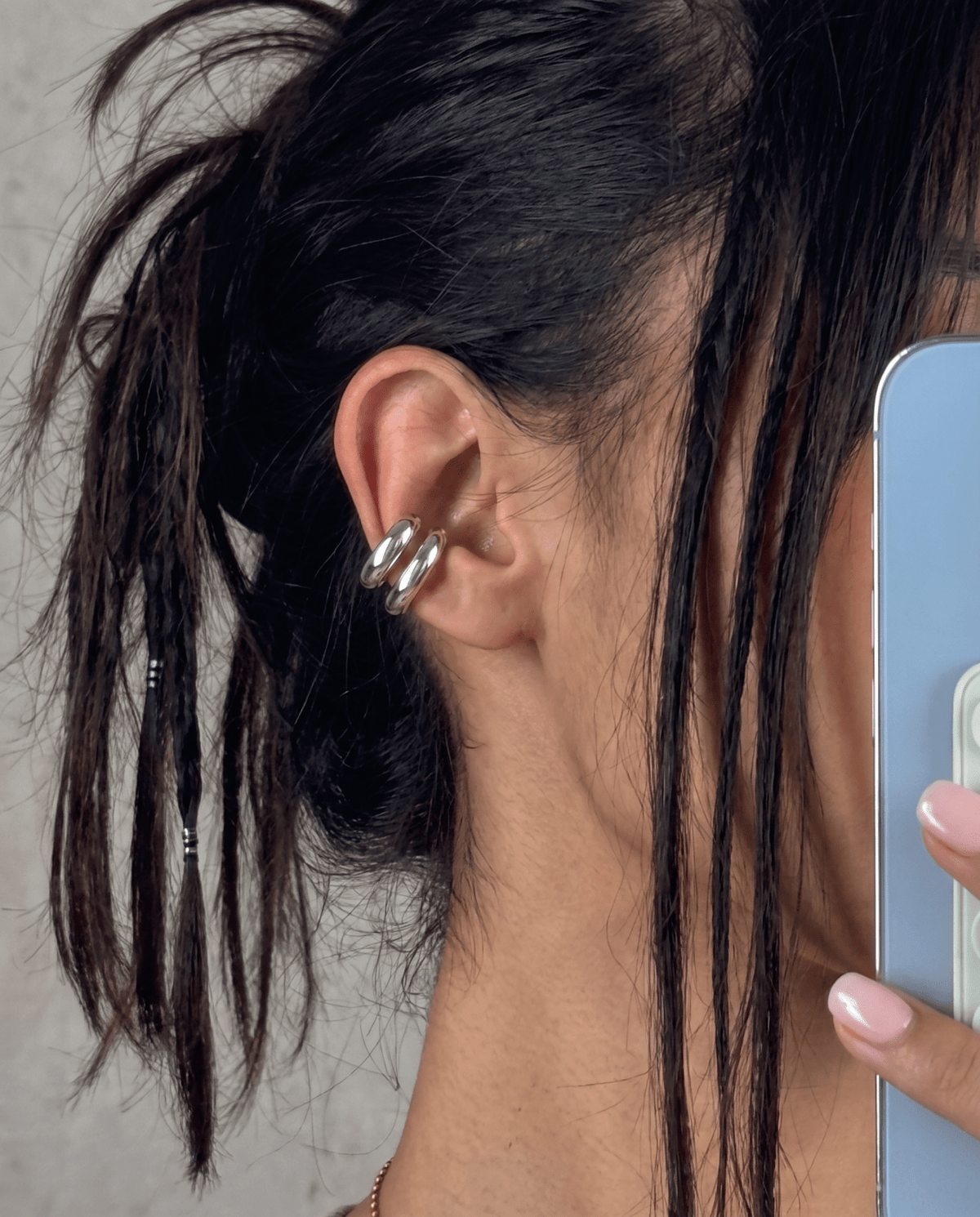 Sage ear cuffs