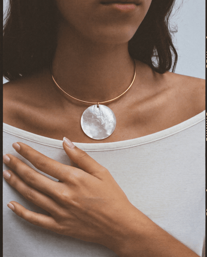 Sequin necklace