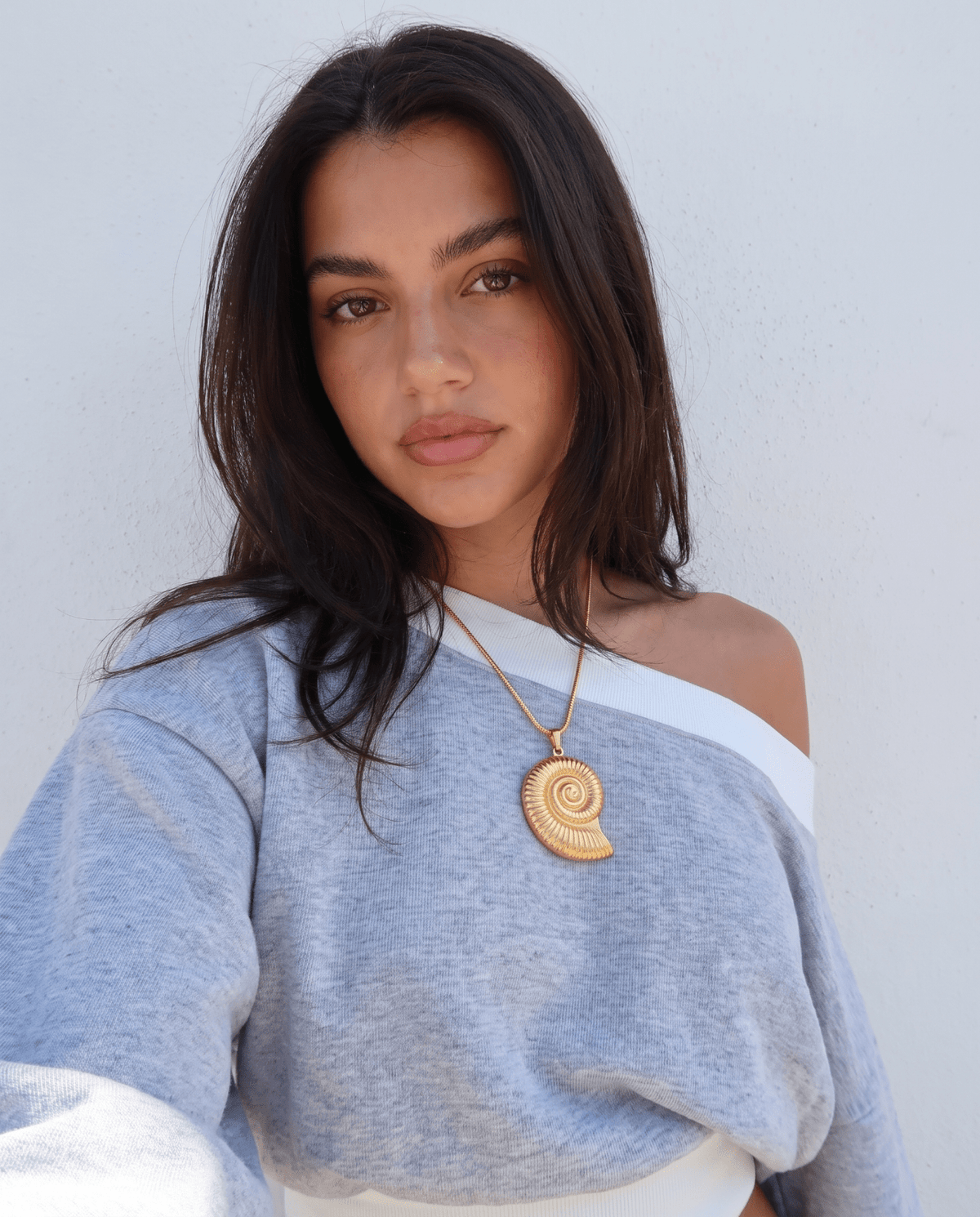 Spiral necklace