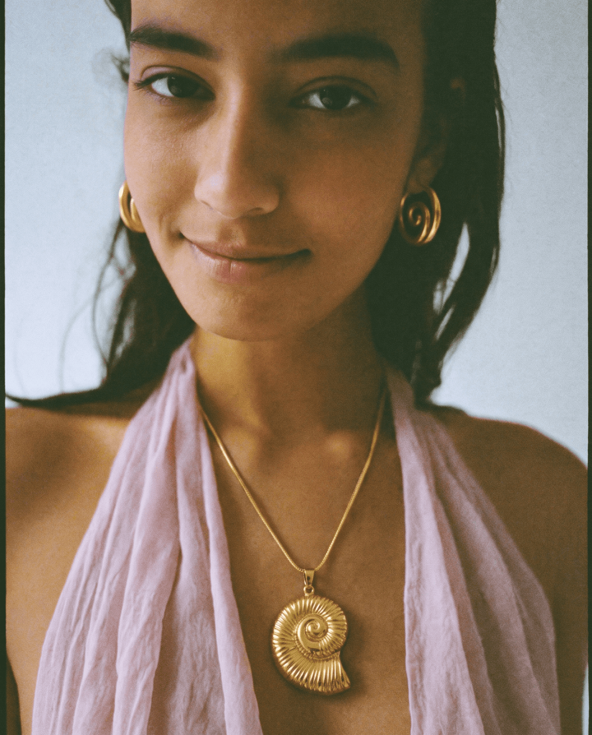 Spiral necklace