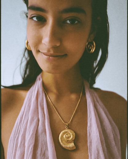 Spiral necklace