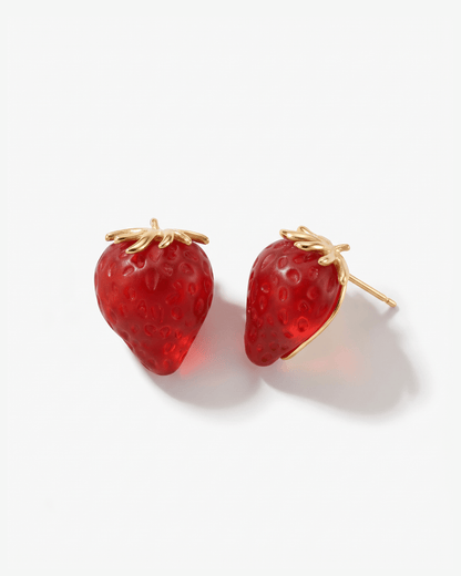 Strawberry earrings