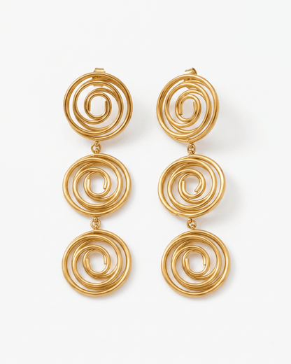 Twirl earrings