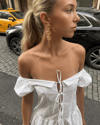 Twirl earrings