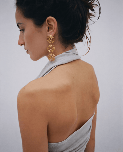 Twirl earrings