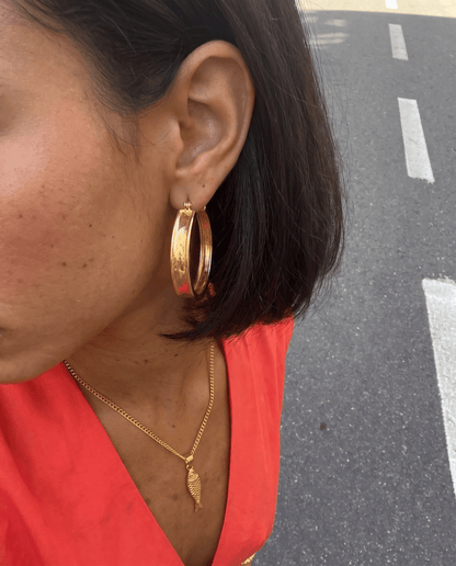 Umber earrings